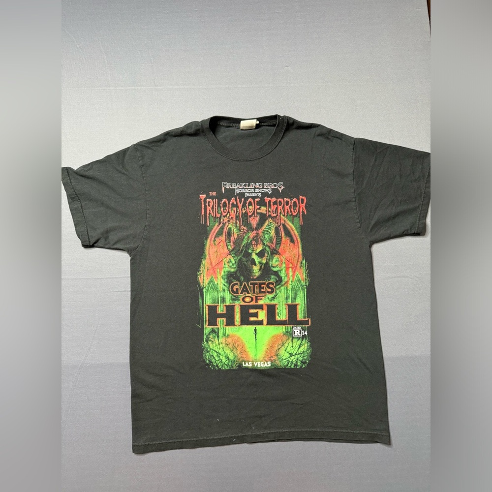 Freakling Bros The Trilogy of Terror Gates of Hell T-Shirt large
